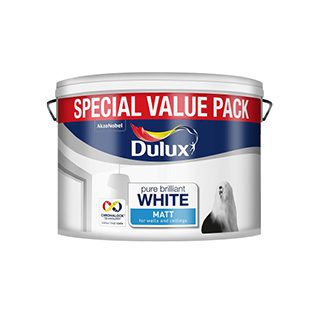 Dulux Matt Emulsion Brilliant White 7L