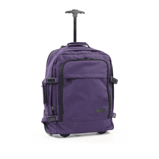 Essential On Board Wheeled Backpack Purple