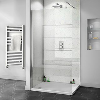 Straight Edge Shower Panel
