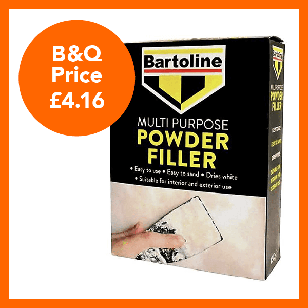 Bartoline Filler Powder for Interior and Exterior Repairs 450g 